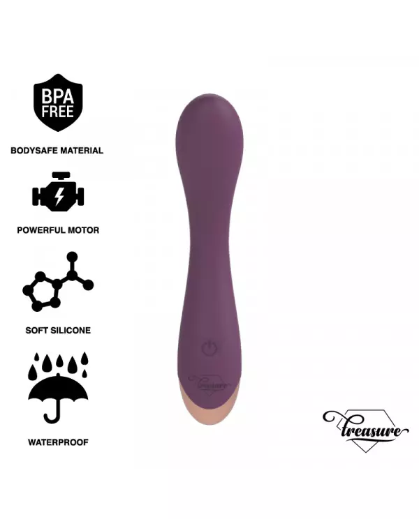 TREASURE HANSEL G SPOT VIBRATOR COMPATIBLE CON WATCHME WIRELESS TECHNOLOGY