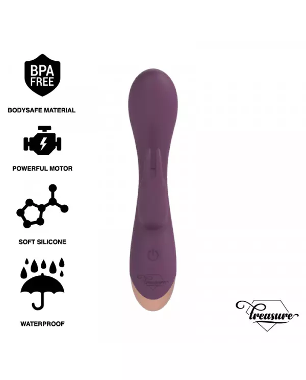 TREASURE LAURENCE RABBIT VIBRATOR COMPATIBLE CON WATCHME WIRELESS TECHNOLOGY