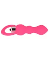 OHMAMA ESTIMULADOR ANAL CON VIBRACION 9 CM ROSA