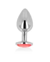 OHMAMA PLUG ANAL CON CRISTAL ROJO 7 CM