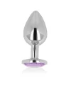 OHMAMA PLUG ANAL CON CRISTAL VIOLETA 9 CM