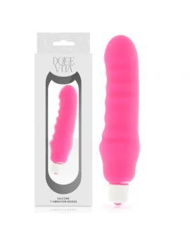 DOLCE VITA GENIUS VIBRADOR SILICONA ROSA