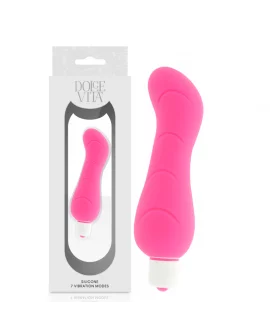 DOLCE VITA G-SPOT VIBRADOR SILICONA ROSA