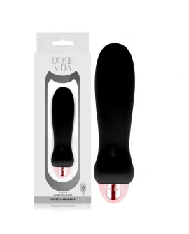 DOLCE VITA VIBRADOR RECARGABLE FIVE NEGRO 7 VELOCIDADES