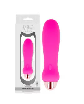 DOLCE VITA VIBRADOR RECARGABLE FIVE ROSA 7 VELOCIDADES