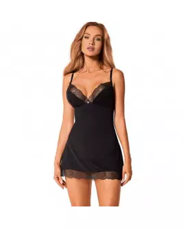 OBSESSIVE - BELLA ROU CHEMISE & THONG XS/S