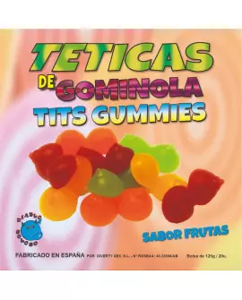 DIABLO GOLOSO - TETICAS DE GOMINOLA SURTIDAS BRILLO /es/pt/en/fr/it/