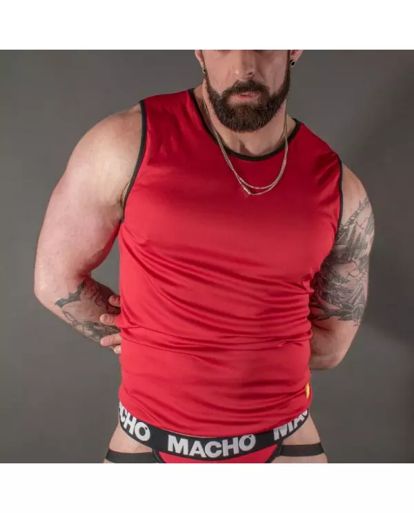 MACHO CAMISETA ROJA L XL