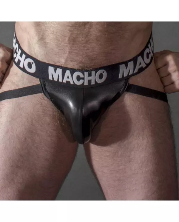 MACHO MX25NC JOCK CUERO NEGRO M