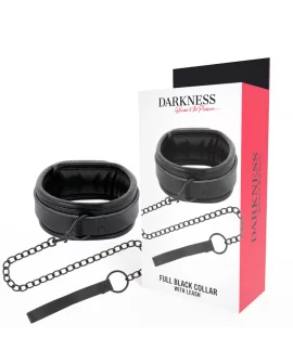 DARKNESS COLLAR CON CADENA NEGRO