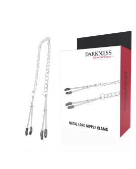 DARKNESS PINZAS AJUSTABLES PARA PEZONES METAL