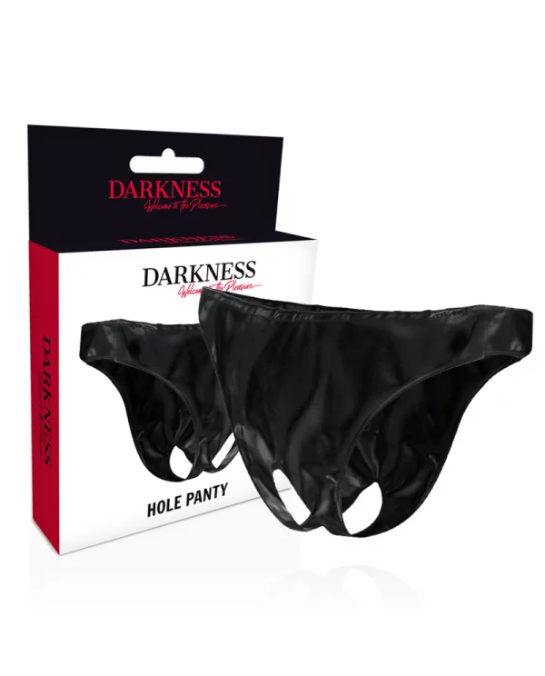 DARKNESS PANTIES CON ABERTURA UNISEX TALLA UNICA