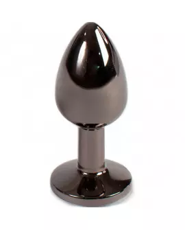 SECRET PLAY - GUNMETAL BUTT PLUG TALLA S 7 CM