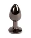 SECRET PLAY GUNMETAL BUTT PLUG TALLA S 7 CM