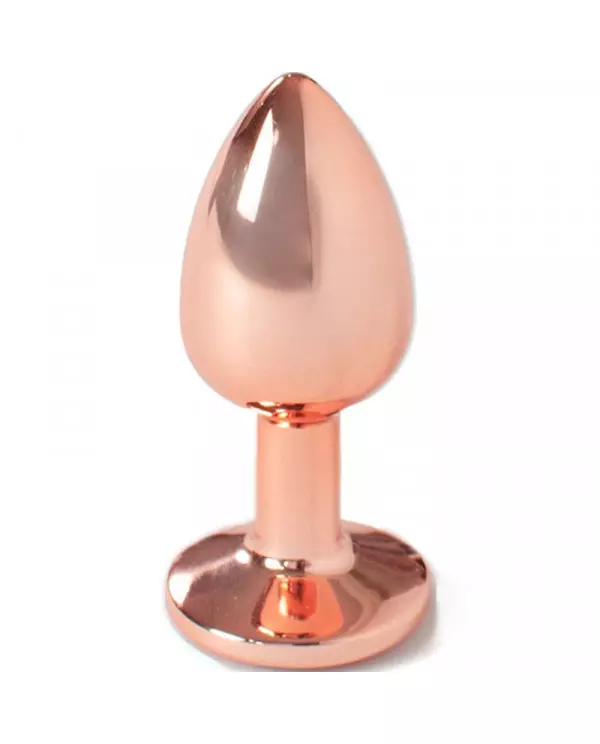 SECRET PLAY METAL BUTT PLUG ORO ROSA TALLA S 7 CM