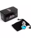 SECRET PLAY METAL BUTT PLUG CORAZoN AZUL TALLA S 7 CM