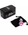 SECRET PLAY METAL BUTT PLUG CORAZoN FUCSIA TALLA S 7 CM