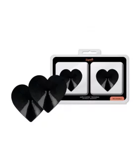 COQUETTE CHIC DESIRE CUBRE PEZONES - CORAZONES NEGROS