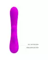 PRETTY LOVE VIBRADOR Y SUCCIONADOR DE CLITORIS SILICONA MORADO