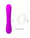 PRETTY LOVE VIBRADOR Y SUCCIONADOR DE CLITORIS SILICONA MORADO