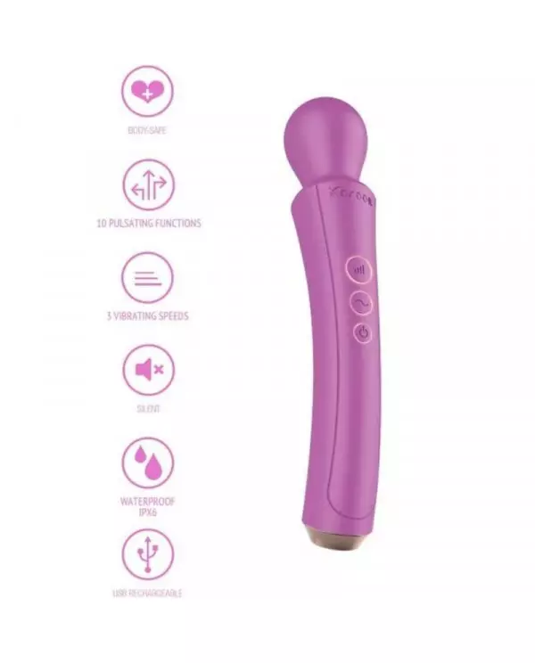 XOCOON THE CURVED WAND FUCSIA