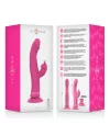 INTENSE JULIO VIBRADOR RABBIT SILICONA ROSA