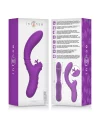 INTENSE HARRY VIBRADOR FLEXIBLE CON LENGUA MORADO