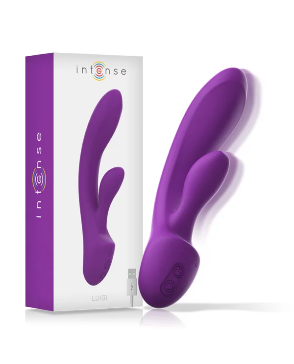 INTENSE LUIGI VIBRADOR RABBIT SILICONA MORADO