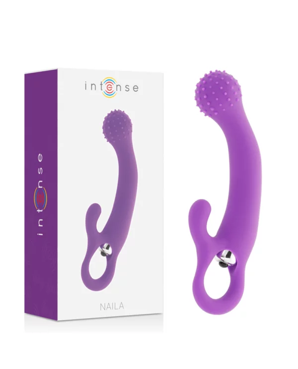 INTENSE NAILA VIBRATING SILICONE LILA