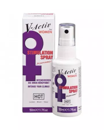 HOT V ACTIV SPRAY POTENCIADOR MUJER 50ML