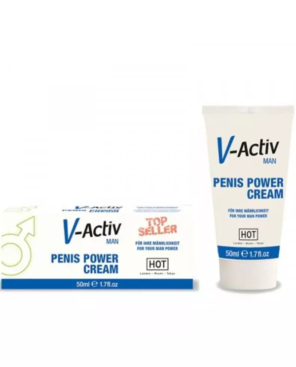 HOT V ACTIV CREMA POTENCIADORA HOMBRE 50ML