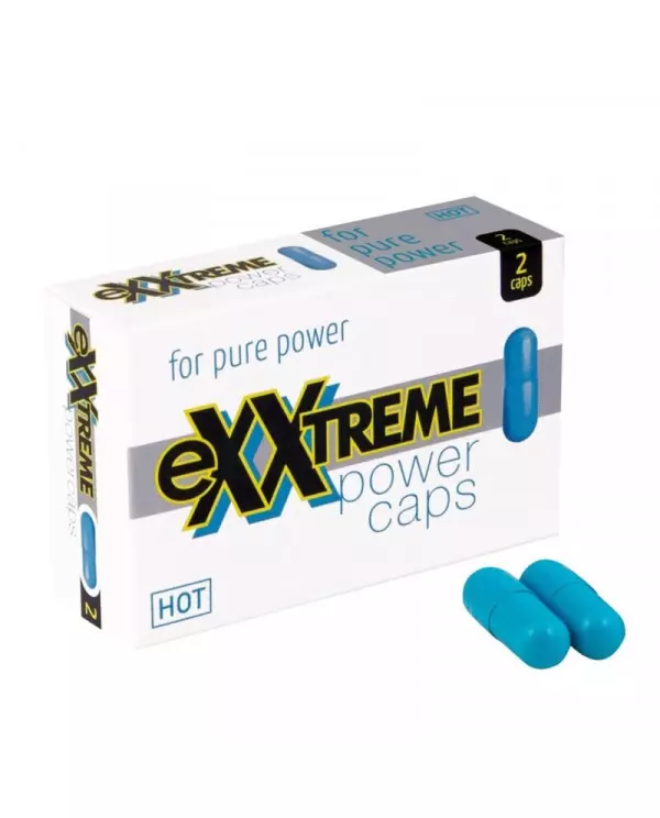 HOT EXXTREME CaPSULAS ESTIMULANTES 2 CPS