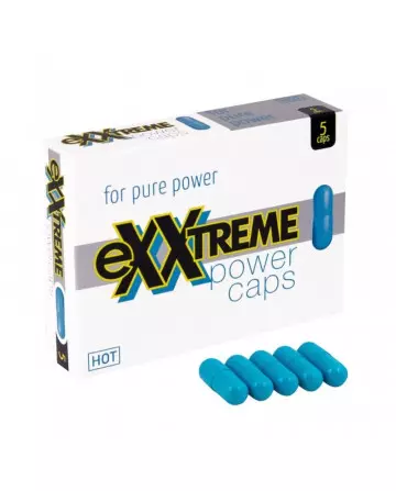 HOT EXXTREME CaPSULAS ESTIMULANTES 5 CPS