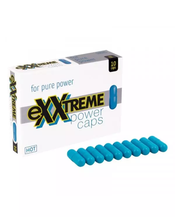 HOT EXXTREME CaPSULAS ESTIMULANTES 10 CPS