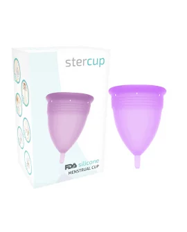 STERCUP COPA MENSTRUAL FDA SILICONE TALLA S LILA