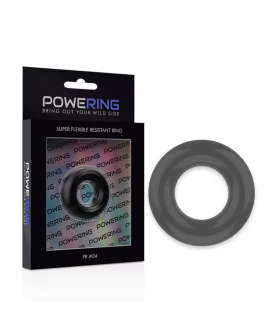 POWERING SUPER FLEXIBLE Y RESISTENTE ANILLO PENE 3.8CM PR04 NEGRO