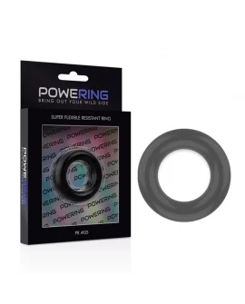 POWERING SUPER FLEXIBLE Y RESISTENTE ANILLO PENE 4.8CM PR05 NEGRO