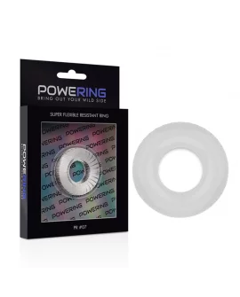 POWERING SUPER FLEXIBLE Y RESISTENTE ANILLO PENE 4.5CM PR07 CLEAR