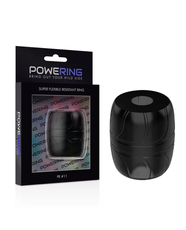 POWERING SUPER FLEXIBLE Y RESISTENTE ANILLO PENE 5 CM PR11 NEGRO