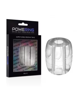 POWERING SUPER FLEXIBLE Y RESISTENTE ANILLO PENE 5CM PR11 CLEAR