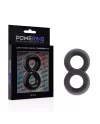 POWERING SUPER FLEXIBLE Y RESISTENTE ANILLO PENE Y TESTICULOS PR12 NEGRO