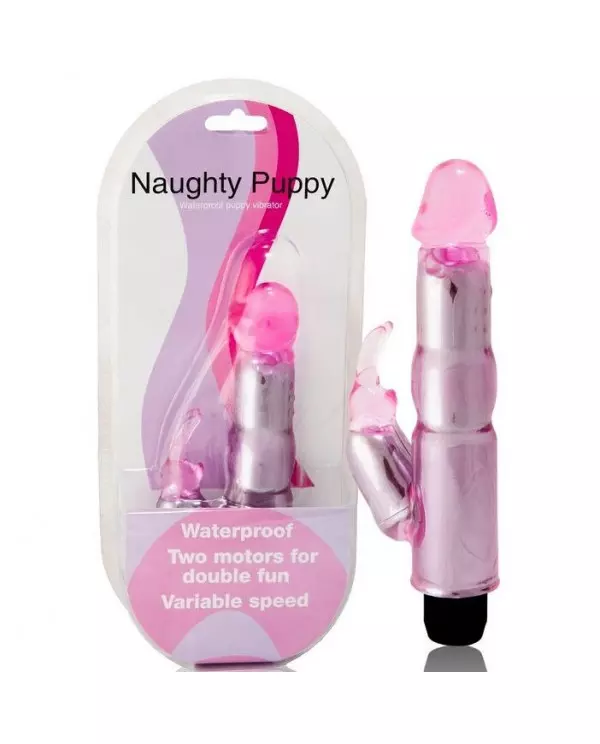 VIBRADOR C ESTIMULADOR ROSA REGULABLE