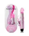 VIBRADOR C ESTIMULADOR ROSA REGULABLE