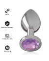 INTENSE PLUG ANAL METAL CON CRISTAL VIOLETA TALLA M