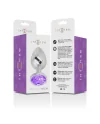 INTENSE PLUG ANAL METAL CON CRISTAL VIOLETA TALLA M