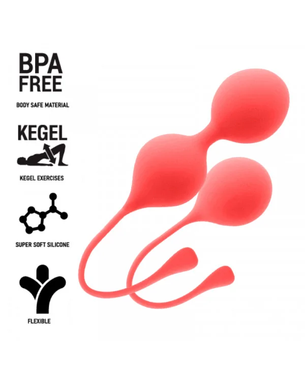 INTENSE BOLAS KEGEL PACK KENDALL ROJO