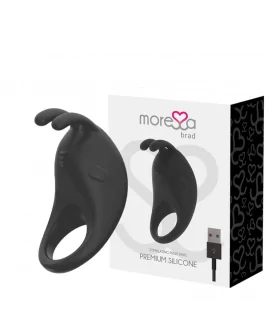 MORESSA BRAD PREMIUM SILICONE RECARGABLE NEGRO