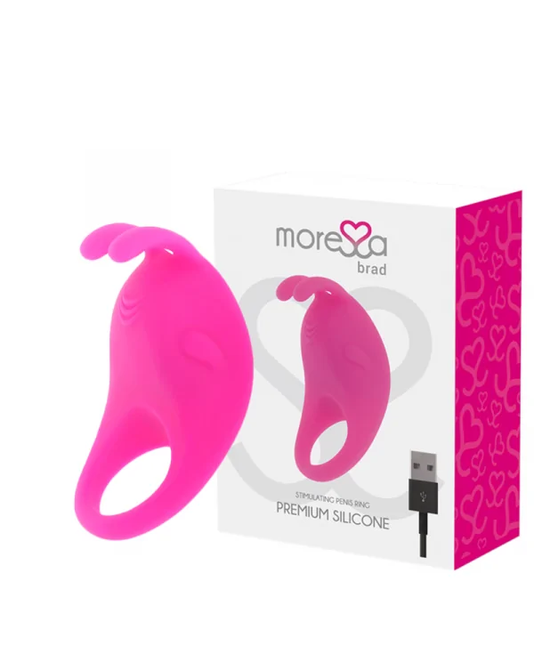 MORESSA BRAD PREMIUM SILICONE RECARGABLE ROSA