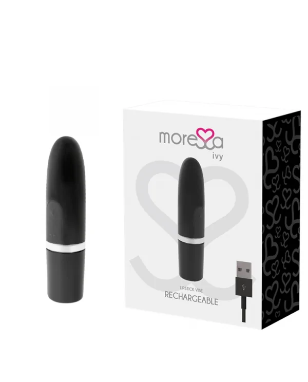 MORESSA IVY VIBRADOR ESTIMULADOR VIAJE NEGRO