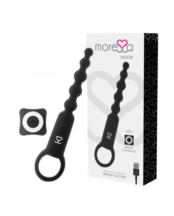 MORESSA RONIE CONTROL REMOTO PLACER ANAL NEGRO